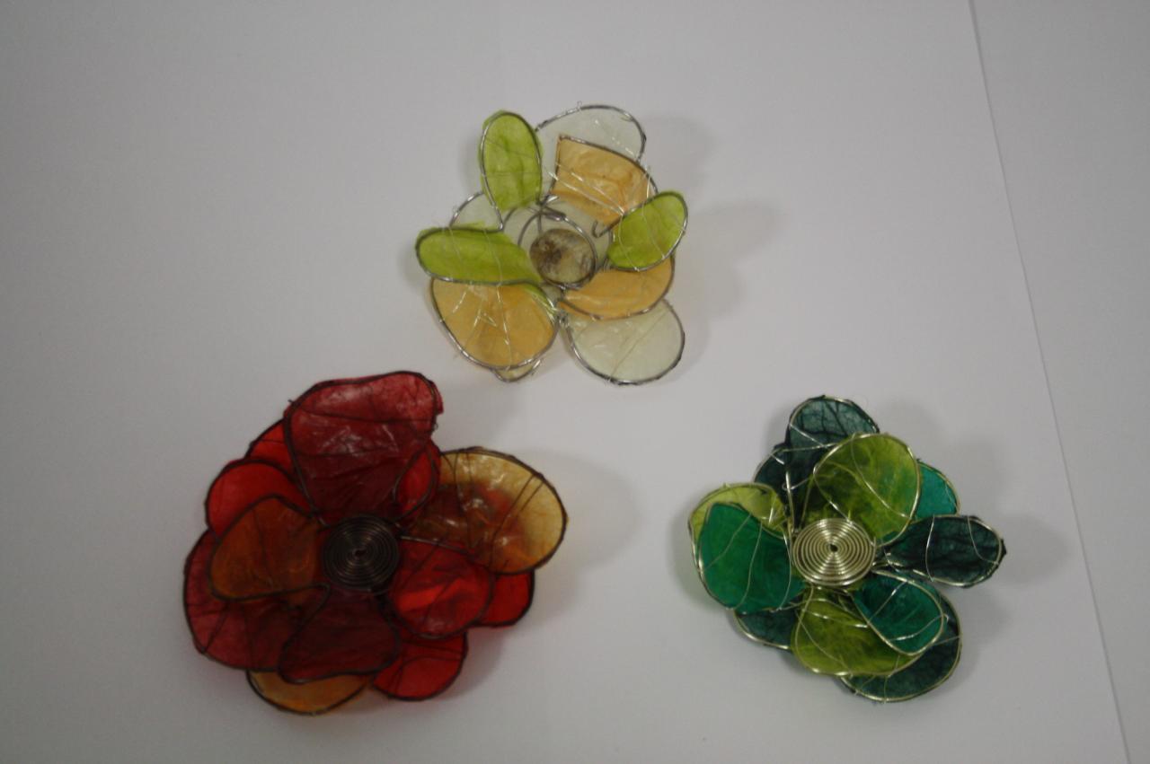 broches fleurs